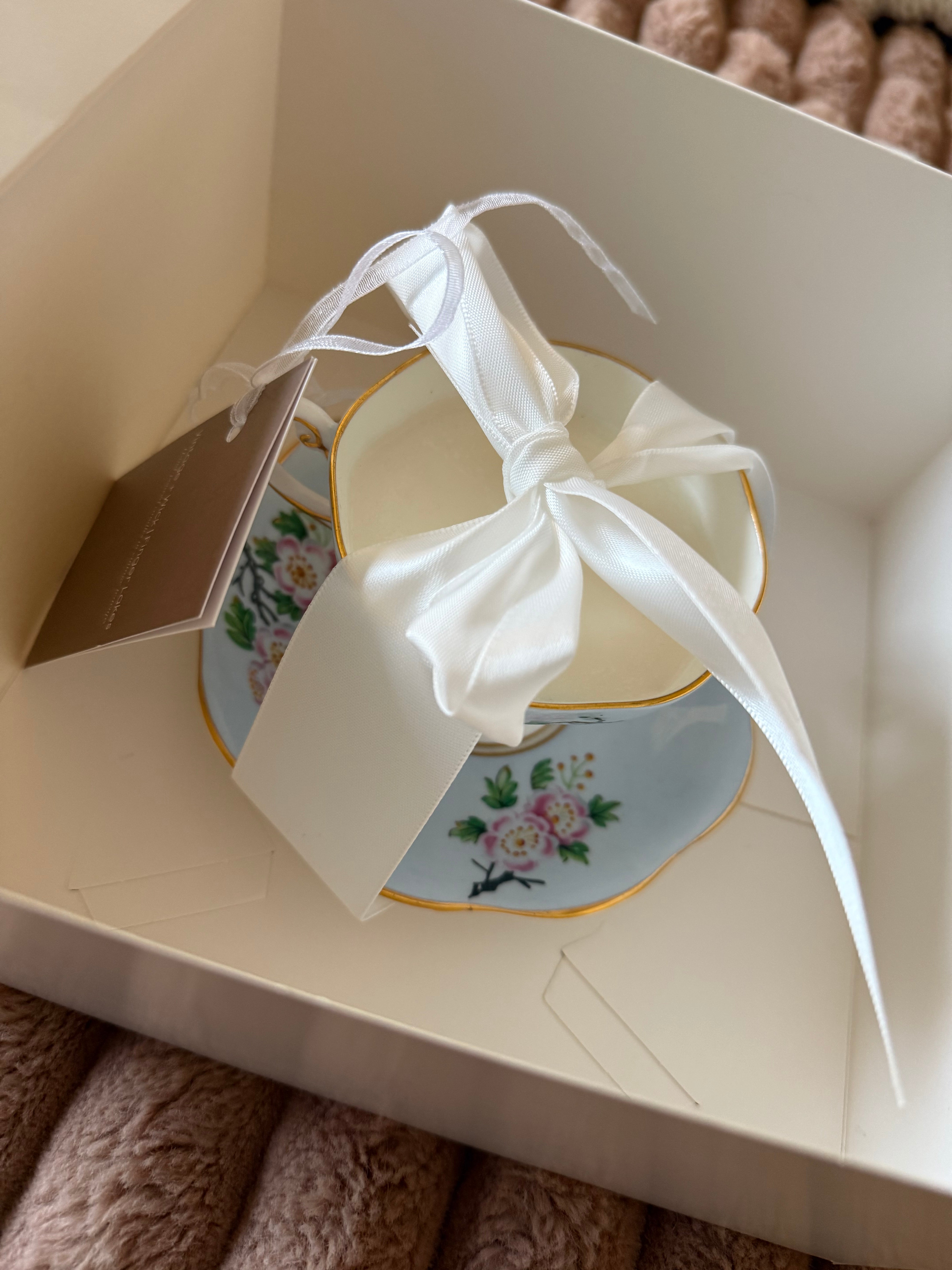 Vintage Teacup Candle - handmade candles by Vintage + Wick l Finger Lakes | Shop Finger Lakes NY
