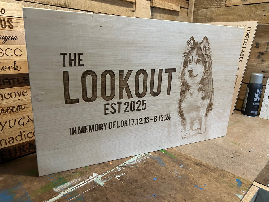 Custom Photo Engraving