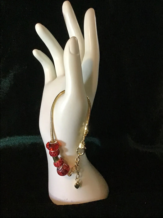 Zodiac adjustable snake bracelet