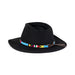 a tail we could wag Moab Sky hatband on black hat