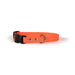 Orange Sparky's Choice Adjustable Collar with black buckle