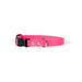 Sparky's Choice Adjustable Collar in Pink with Side Release Buckle