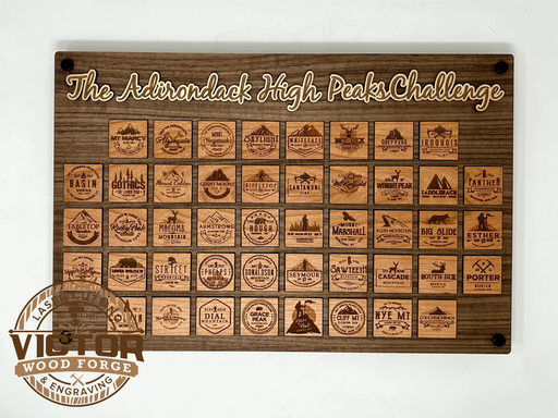 Adirondack Mountains 46er Club High Peaks Hiking Challenge Collectors Edition Tracker | ADK 46er High Peaks Challenge