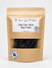 Package of Veal Liver Jerky Dog Handmade Organic Dog Treats from The Chosen Spot K9 Kitchen on a white background.