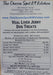 Dog treat Gruaranteed Analysis abel for 'Veal Liver Jerky' from The Chosen Spot K9 Kitchen with nutritional information and ingredients.