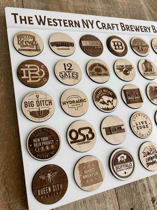 The Western NY Craft Brewery Bar Coin Collection