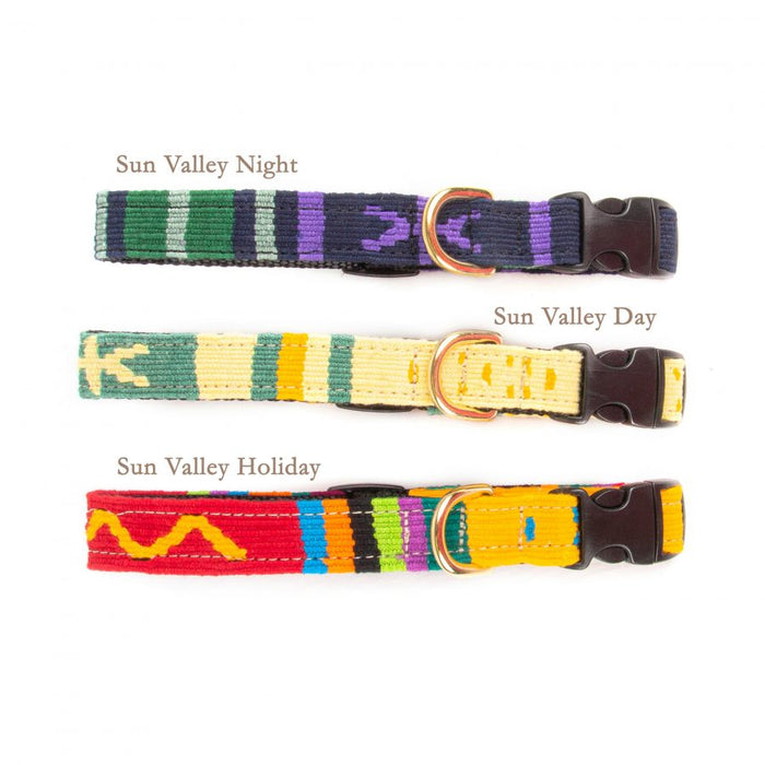 a tail we could wag Side-Release Dog Collar - Sun Valley