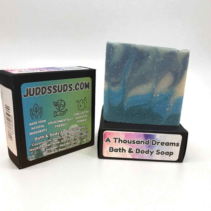 A Thousand Dreams Handmade Artisan Soap | 4oz | Star Fruit, Peach, Lily, Freesia | Luxurious Floral Bar Soap | Moisturizing Scented Soap