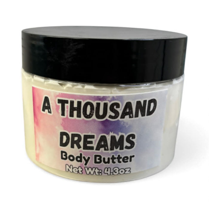 A Thousand Dreams | Moisturizing Body Butter | 4.30oz | Star Fruit, Peach, Freesia & Lily | Hydrating Whipped Body Cream