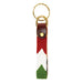 key ring in Harvest Chevron pattern