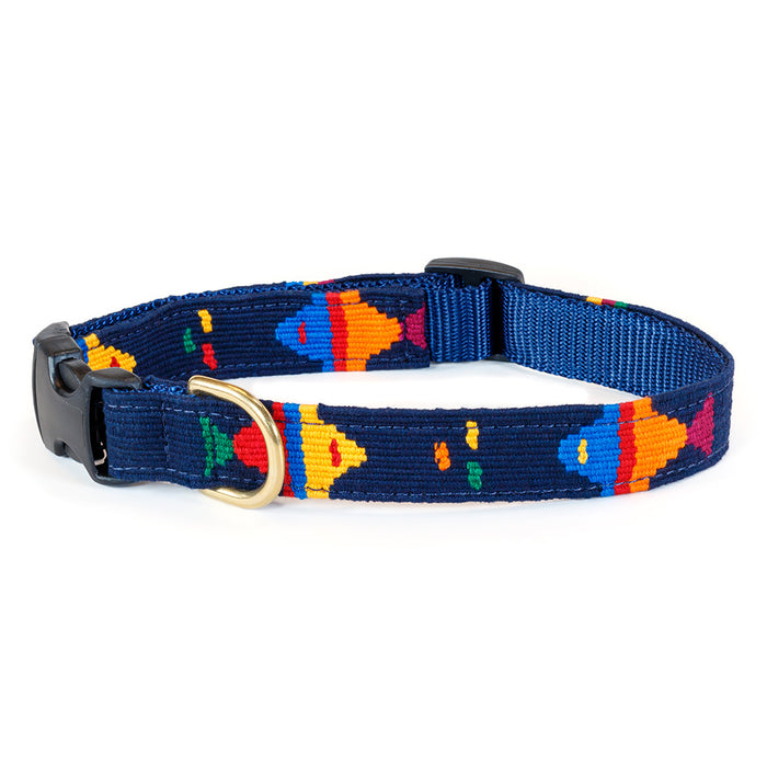 a tail we could wag Side-Release Dog Collar - Foolish Fish