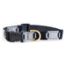 Game Day dog collar in black and grey