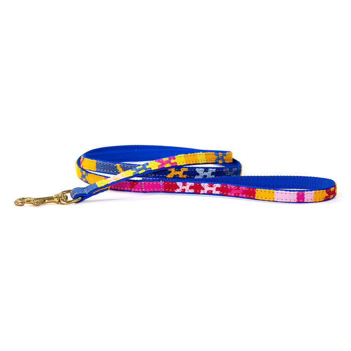 Starry Day Mango narrow leash