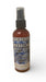 Bottle of Blueberry Cheesecake body mist on a white background