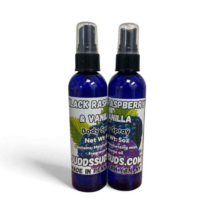 Black Raspberry & Vanilla Body Spray | Sweet Berry & Creamy Vanilla Fragrance Mist | 5oz