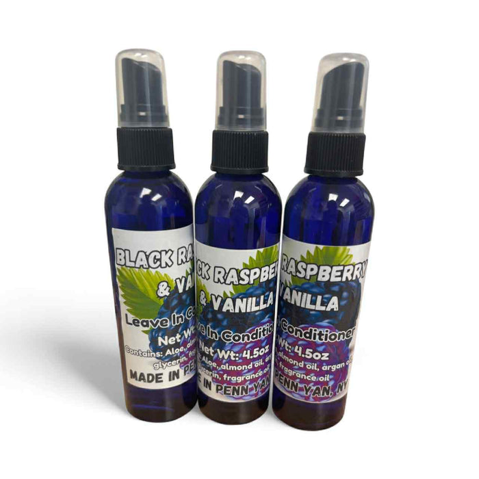 Black Raspberry & Vanilla | Leave-In Conditioner | 4.50oz | Sweet Berry, Warm Vanilla & Lightweight Hydration