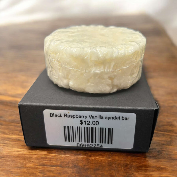 Black Raspberry & Vanilla | Syndet Shampoo Bar | 3oz | Juicy Berry, Vanilla Cream & Soft Musk