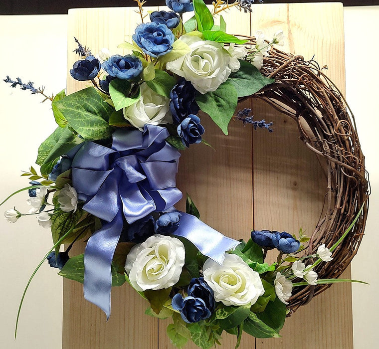 Spring Grapevine wreath