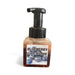Foaming hand soap bottle labeled 'Blueberry Cheesecake' on a white background