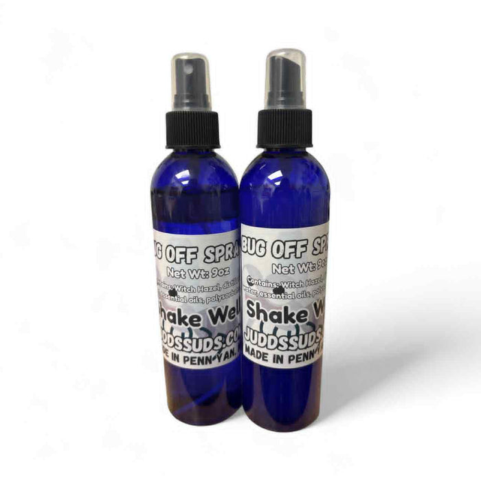 Bug Off Spray | Natural Insect Repellent | 9 Essential Oils | Witch Hazel & Water | DEET-Free | Handmade | 9oz