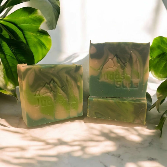 Cannabis Flower Soap | Green, Earthy & Botanical Scent | Handmade Artisan Bar | 4oz