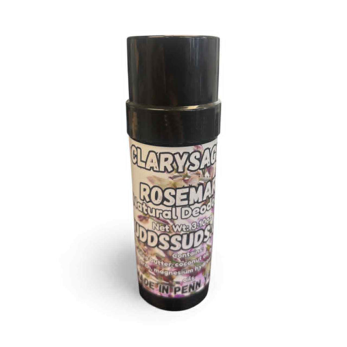 Clary Sage & Rosemary Natural Deodorant – Aluminum-Free & Baking Soda-Free
