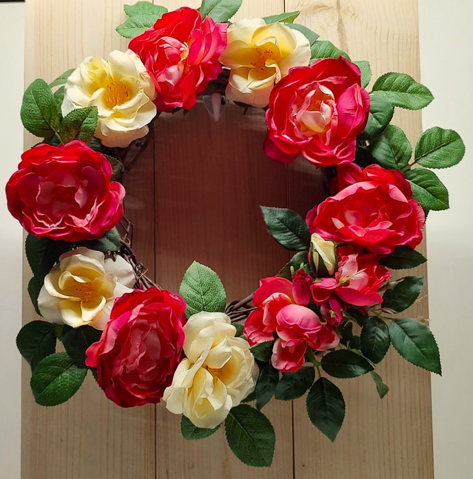 Spring Grapevine wreath