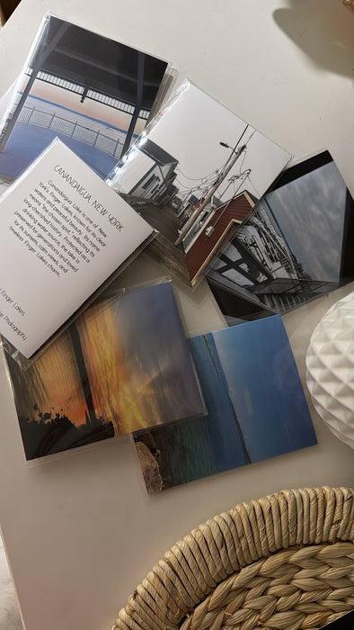Set of 5 Canandaigua, NY Note Cards
