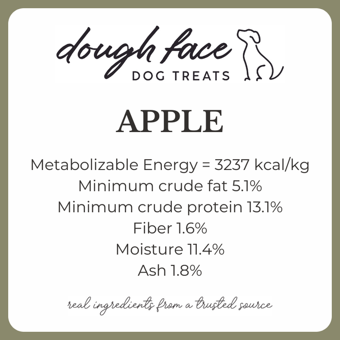 APPLE Crunchy Preservative-Free Dog Treats
