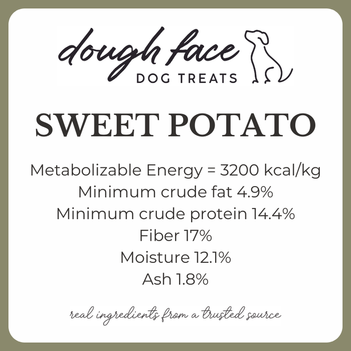 SWEET POTATO Crunchy Preservative-Free Dog Treats