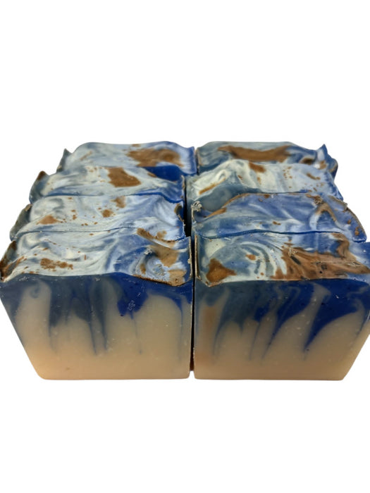 Blueberry Cheesecake Soap | Handmade Dessert-Inspired Bath & Body Bar | Sweet Blueberry, Vanilla & Graham Cracker Scent | 4oz
