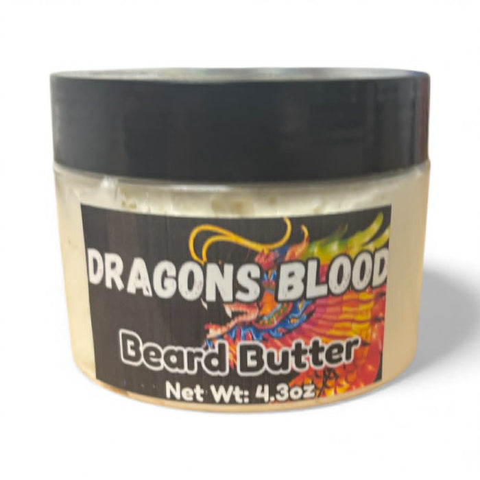Dragon’s Blood Beard Butter | Conditioning Beard Moisturizer | Resin, Amber, Patchouli & Warm Spice | Softens & Nourishes