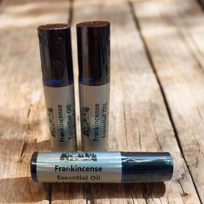 Frankincense Essential Oil Roller | 100% Pure Aromatherapy | Stress Relief, Grounding & Skin Support |