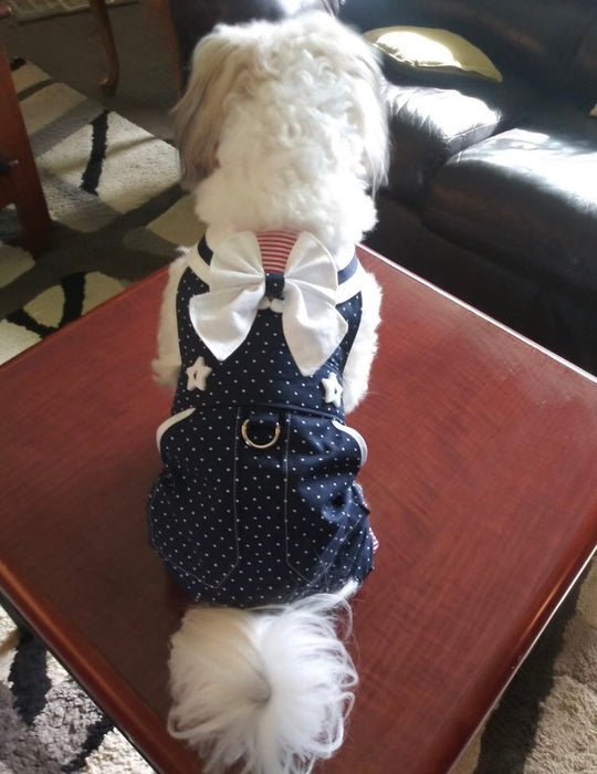 Sailor Dog Pantsuit, One Piece