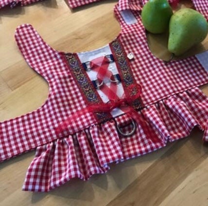 Dog Harness Vest for Oktoberfest, Christmas