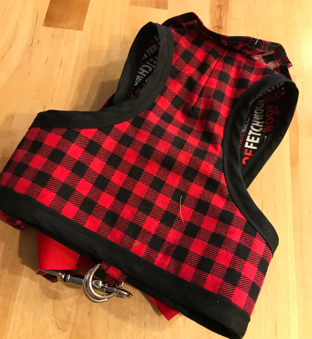 Buffalo Plaid Harness