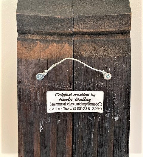 Chautauqua Lake Barrel Stave Wall Hanging