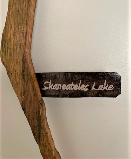 Skaneateles Lake Cutout Hoop Wall Hanging