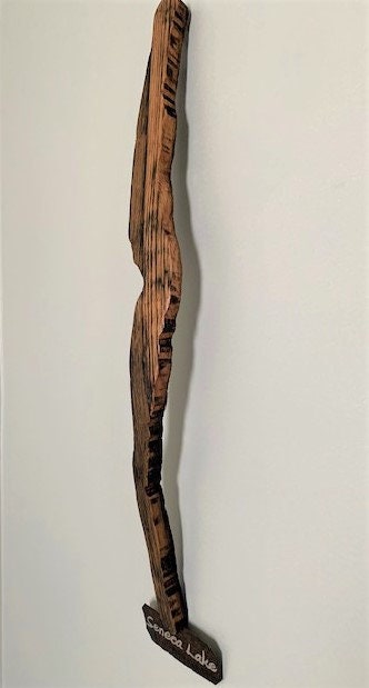 Seneca Lake Cutout Stave Wall Hanging