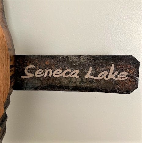 Seneca Lake Cutout Hoop Wall Hanging