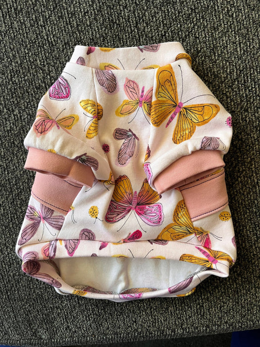 Pink Butterfly T-shirt by Fetching Dog Fashions