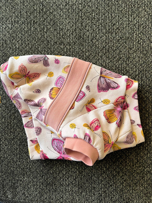 Pink Butterfly T-shirt by Fetching Dog Fashions