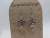 Crystal Dragonfly Drop Earrings for insect lovers gift, for girlfriend, nature lover gift, summer crystal jewelry, stylish insect earrings