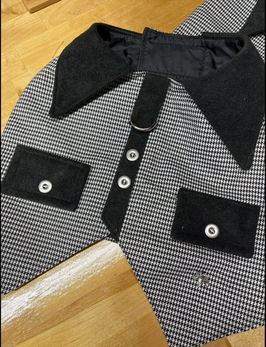 Houndstooth Dog Vest