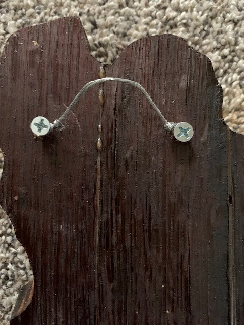 Lake Tahoe Cutout Stave Wall Hanging