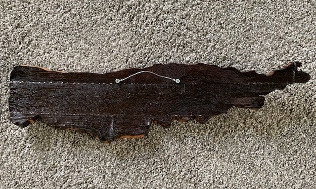 Oneida Lake Cutout Stave Wall Hanging