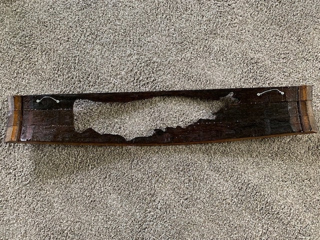 Oneida Lake Barrel Stave Wall Hanging