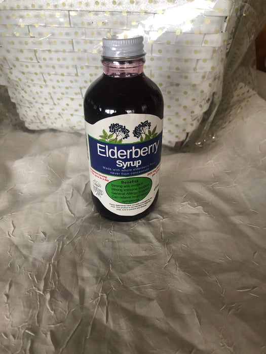 Healing Gift Basket: Lavender Soap, Elderberry Syrup, Tea