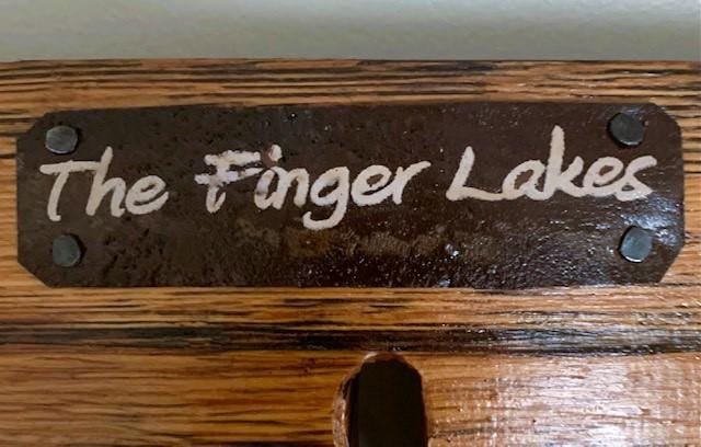 Finger Lakes Barrel Stave Wall Hanging