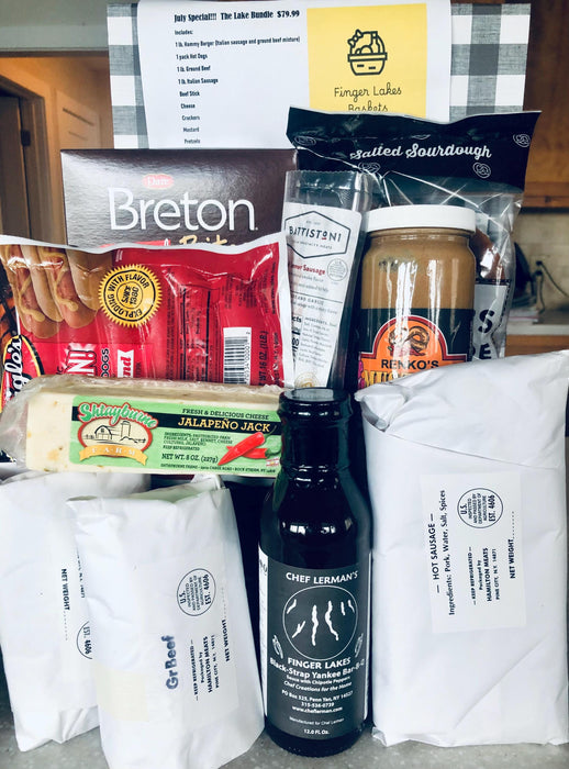 Custom Finger Lakes Gift Basket: Local Gourmet Treats & Keepsakes